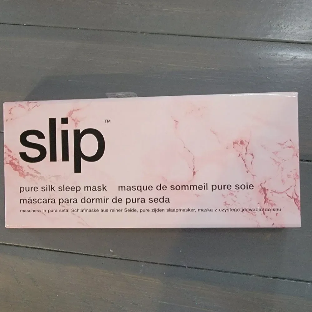 COPY - Slip Silk Sleep Mask, Pink Marble (One Size) - 100% Pure Mulberry 22 Mom…